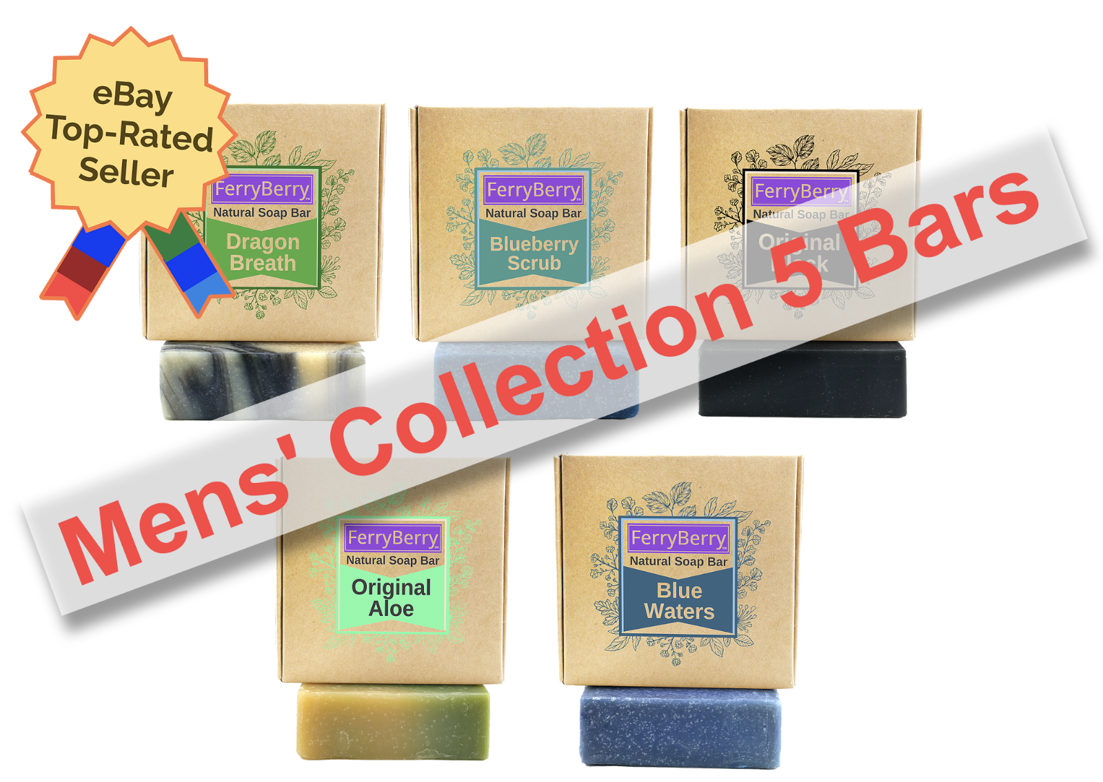 natural men's soap bars