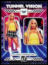 2025 Donruss WNBA DiJonai Carrington 5 Tunnel Vision Dallas Wings