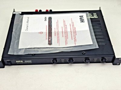 HPA D604 Professional Power Amplifier/4-Kanal-Digital Endstufe - AV002806