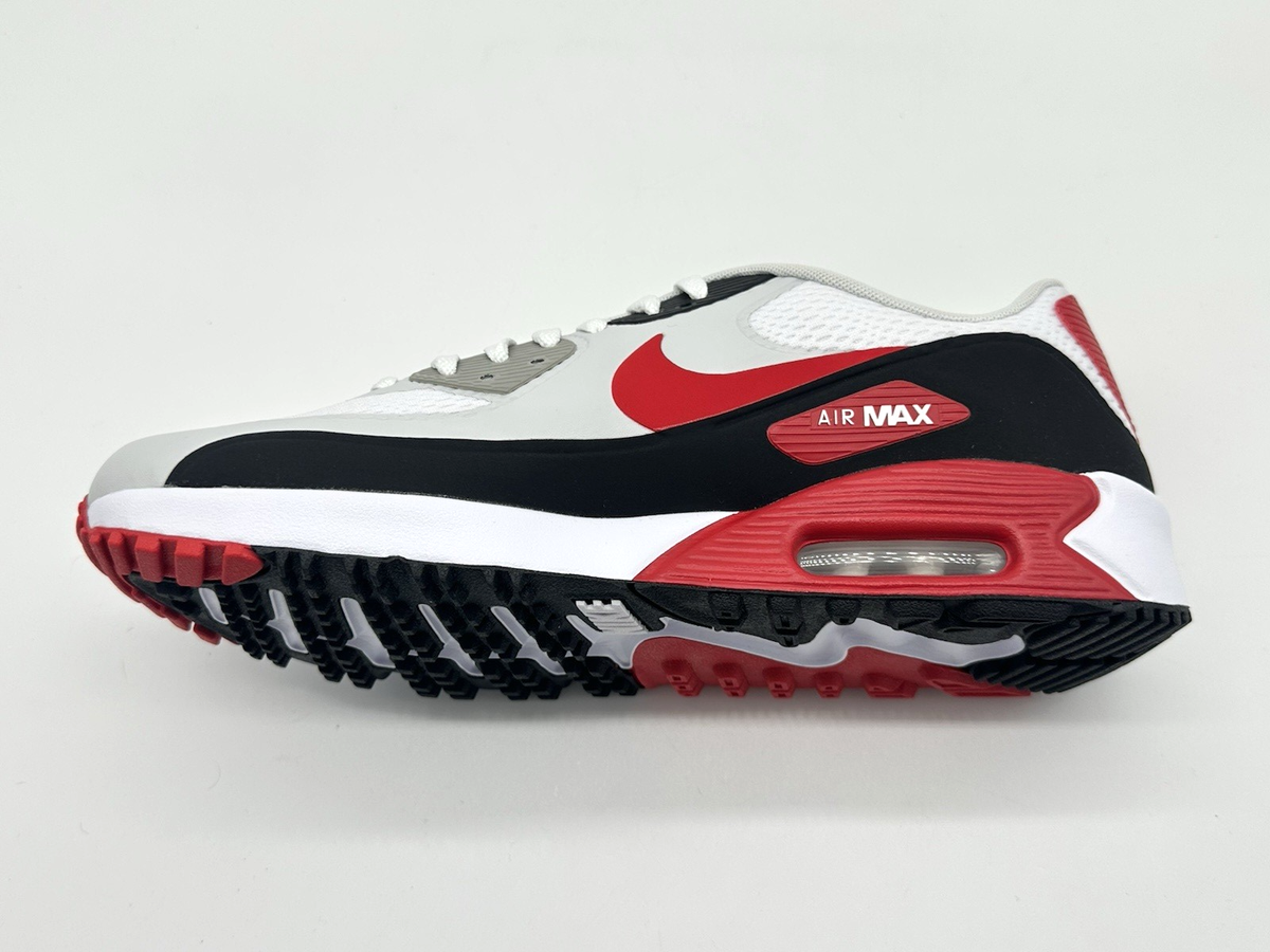 Air Max 90 G TB Men's Size 11.5 White University Red Black Golf
