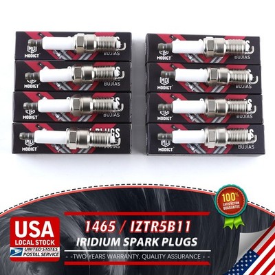 8pcs Iridium Spark Plugs For Holden Commodore VZ VE VF V8 SS L76 L77 IZTR5B11