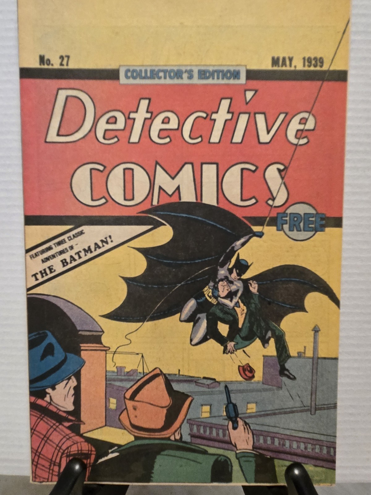Detective Comics #27 (1939) Collector’s Edition Batman Cover by Bob Kane 1984