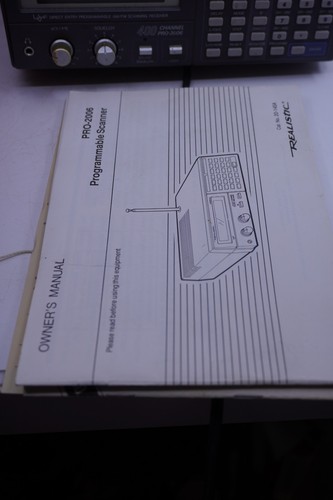 Realistic Pro-2006/400 Channel Programmable Scanning Receiver (20-145) In Box - Picture 5 of 10