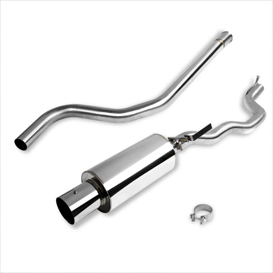 Silenciador de punta de 4" para Chevy Cavalier 95-05 2,2 L L61 sistema de escape Catback de carreras Foto 2 de 4