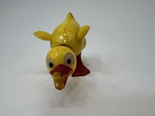 1950 s Hard Plastic Yellow Duck Toy Ramp Walk...