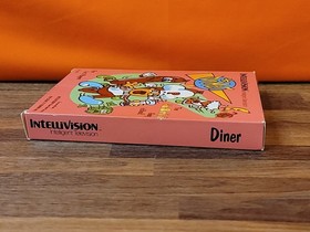 Rare Diner Burgertime Sequel Game (Mattel Intellivision, 1987) CIB Complete VG+