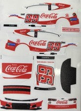 Custom 2025 Daniel Suarez 99 Coca Cola 1/64 Scale NASCAR Peel  Stick Decals