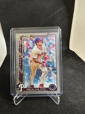 2025 Topps Holiday JT Realmuto Silver Glitter #H33 Phillies