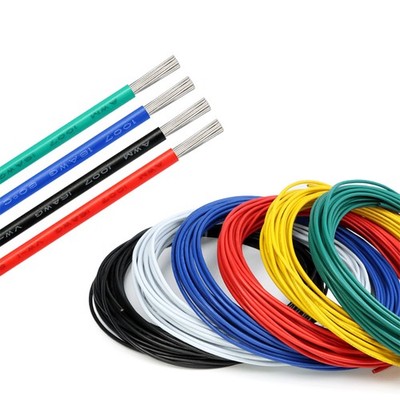 UL1007 Hook Up Wire 16-28AWG 300V 80  Tinned Copper PVC VW-1 RoHS Compliant