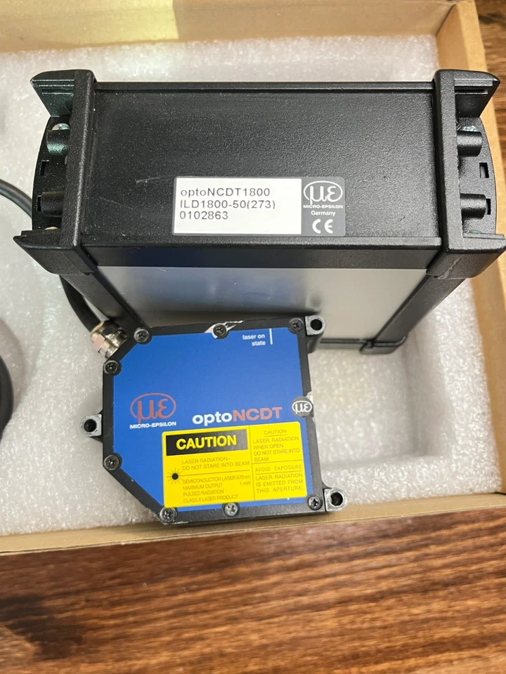 MICRO EPSILON  ILD1800-50 Laser Sensor | ILD1800-50 |Certificate NEW| Free 2-Day - Image 4 of 4