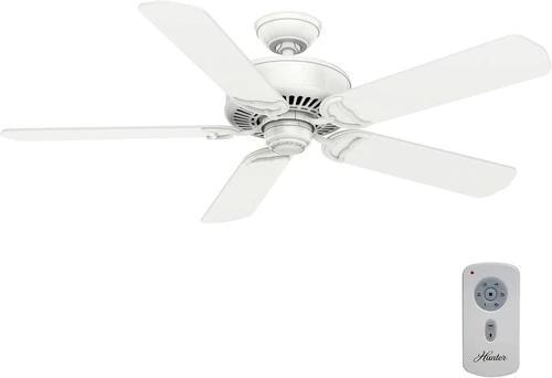Casablanca Panama Indoor Ceiling Fan with Remote - Snow White Finish - Picture 2 of 7