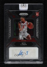 2023-24 Panini Prizm Sensational Signatures Seth Lundy #SS-LU Auto 11ng