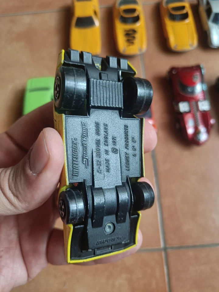 Lotto 10 automodelli Politoys Matchbox Mercury Mebetoys Corgi in scala 1/43 - Immagine 2 di 4