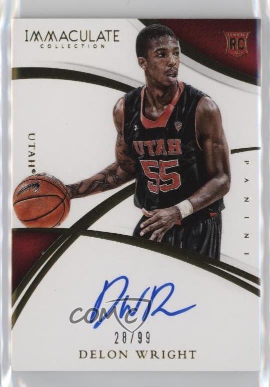 2015 Panini Immaculate Collegiate 28/99 Delon Wright #360 Rookie Auto RC 0q21