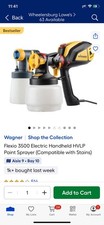 Wagner Flexio 3500 Handheld HVLP Paint Spraye...