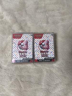 Pokémon 151 Booster Bundle, Karmesin Purpur, Deutsch, OVP Inklusive PET