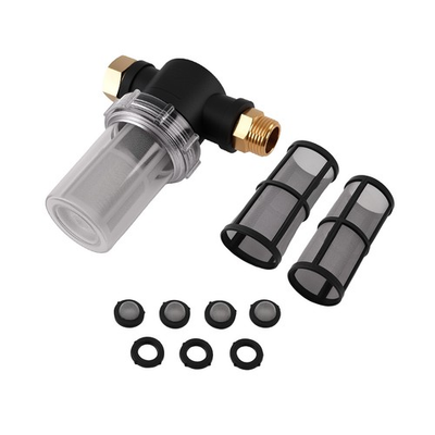 #ad 3 4 Inch Inline Hose Filter Brass Thread for Pressure Washer Water System $19.00