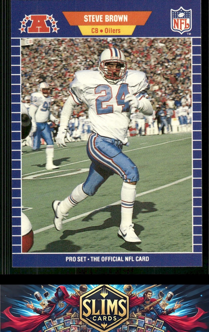 1989 Pro Set #140 Steve Brown