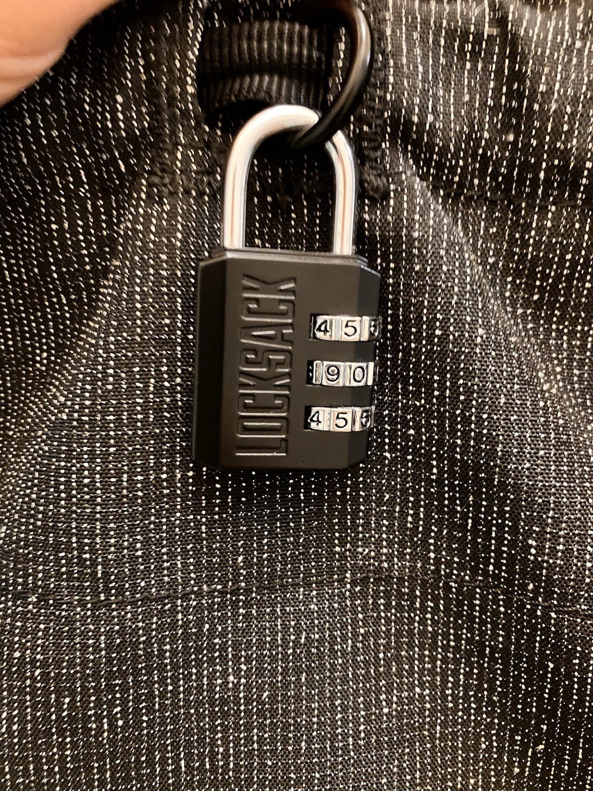 Locksack Anti-Theft Drawstring Backpack with Comb… - image 2