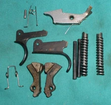 Stevens Model 311D 12ga SXS Shotgun TRIGGERS/HAMMERS/COCKING LEVER/ETC TJ7569