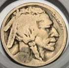 1921 S  Restored Date Buffalo Nickel 1,557,000 Low Mintage