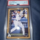 Shohei Ohtani 2025 Topps Series numbered 786/2025 Gold #1 LA Dodgers PSA 8