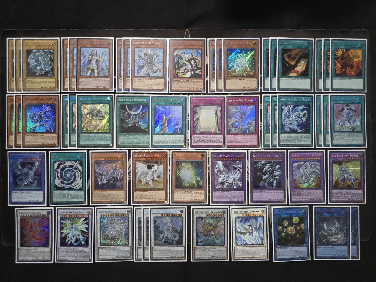 Blue Eyes Player-Built Yu-Gi-Oh! Decks for sale - eBay Blue Eyes Player-Built Yu-Gi-Oh! Decks for sale - eBay