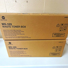 Konica Minolta WX-103 Waste Toner Lot of 2