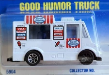 Vintage Hot Wheels Good Humor Ice Cream Truck #5 Mattel 1991 New Sealed
