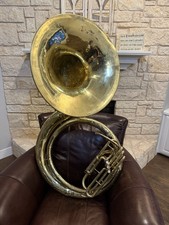 King 2350 Sousaphone with Neck, Bits, and plastic Case