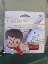 Harry Potter Hedwig Baby Wrist Rattles Kids Preferred Plush Infant Toy 0 New