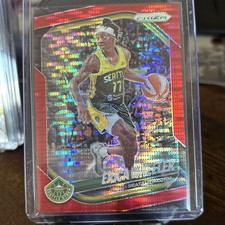 2025 Panini Prizm WNBA Erica Wheeler Red Pulsar /299 Seattle Storm
