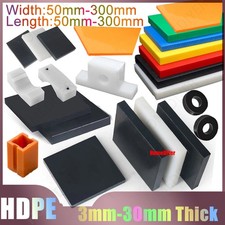 HDPE Plastic Plate High Density PE Polyethylene Sheet Block Engineering 3mm-30mm