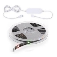 B.K.Licht Smart LED Strip 2M RGB Wlan Wifi Dimmbar App Sprachsteuerung Alexa Goo