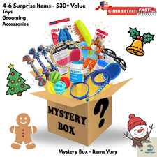 Mixed Pet Bundle Box – Dog & Cat Toys, Grooming & Accessories – $30+ Value