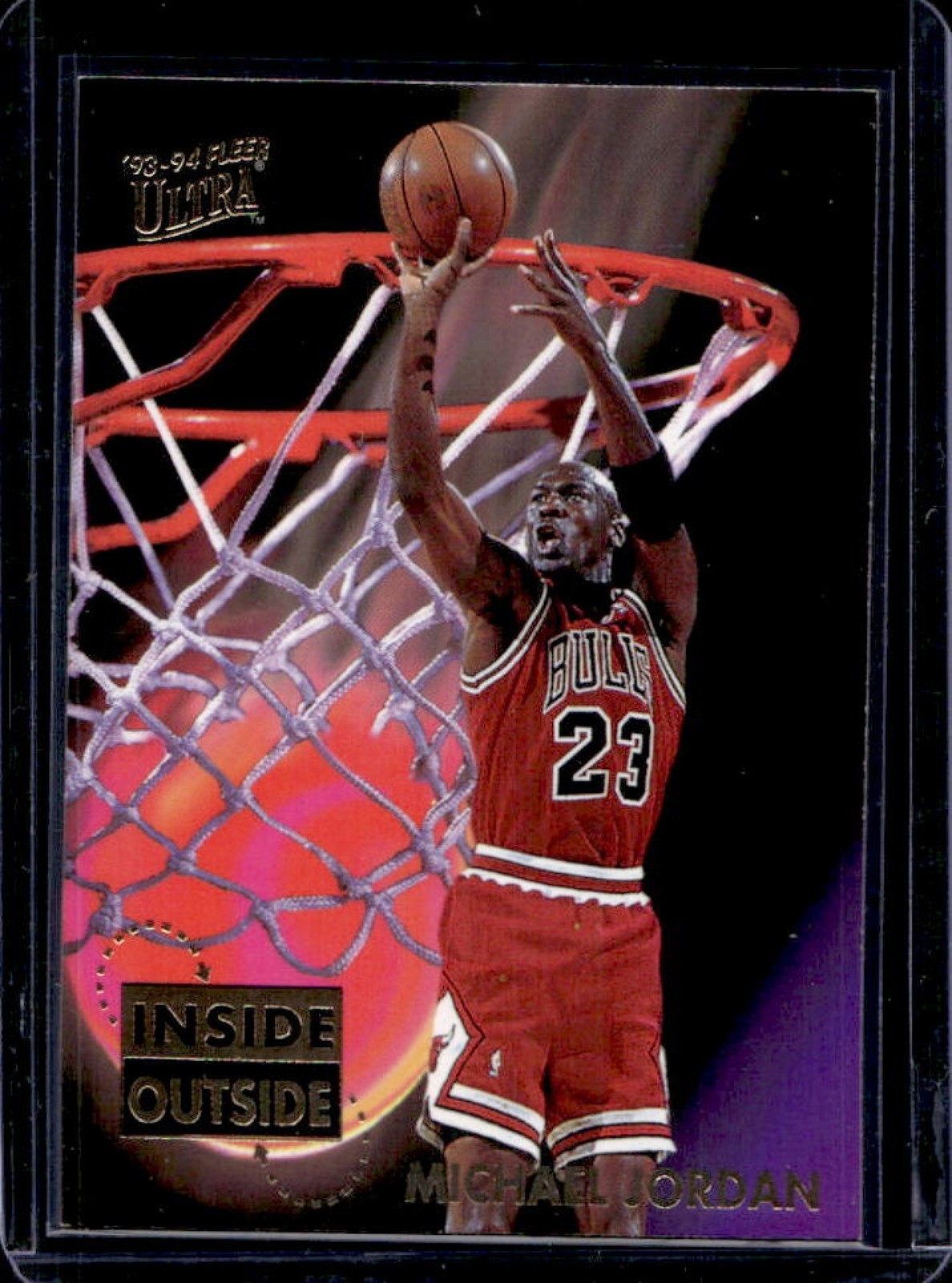 1993-94 Fleer Ultra Michael Jordan Inside Outside #4 Bulls