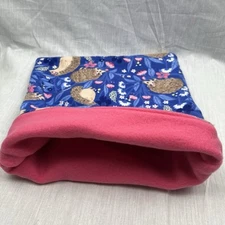 Handmade Guinea Pig & Hedgehog Snuggle Sack Cuddle Pouch Design Fleece Large