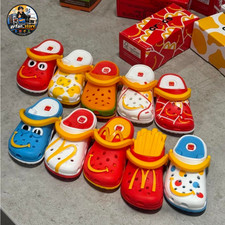 McDonalds Mini Crocs Keychain Happy Meal Toys Completed Set All 10 PCS Toy New