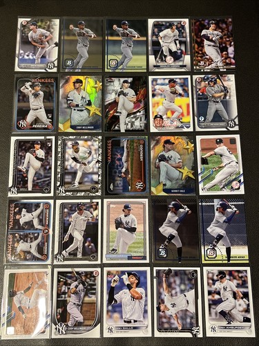New York Yankees 100 Card Lot Refractor Rookie RC Parallel Insert Judge Jeter - Picture 16 of 20