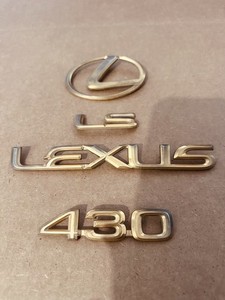 Lexus Emblem Gold | eBay
