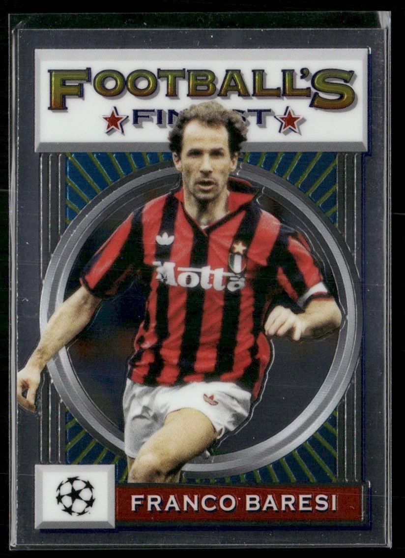 Franco Baresi Match Worn A.C Milan Away Shirt 1995 - Italian Cup - Golden Soccer Signings