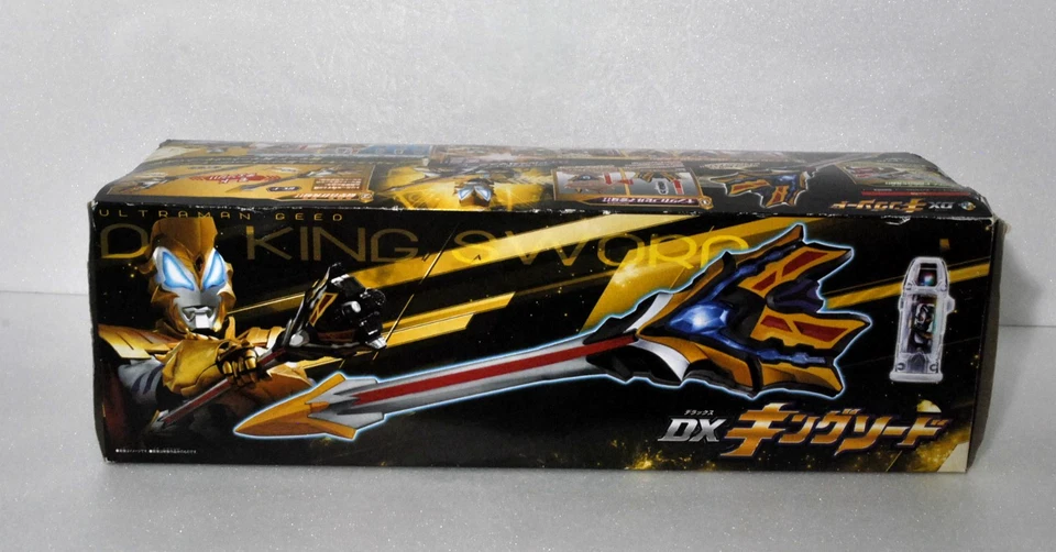Excelente* BANDAI Ultraman GEED DX King Espada Luces Sonido Juguete Japonés con Cápsula Foto 2 de 4