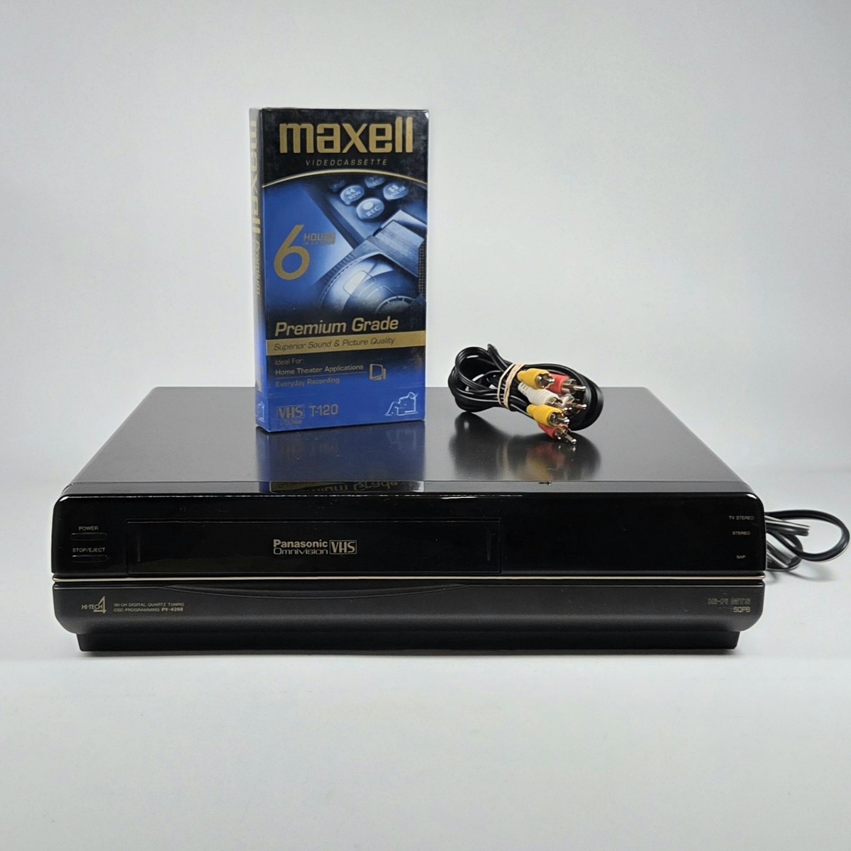 Panasonic PV-4268 4-Head Hi-Fi Stereo VCR VHS Player Recorder
