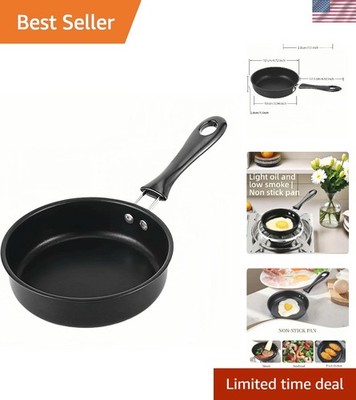 4.7-Inch Mini Non-Stick Egg Pan with 5-Layer Coating - Perfect for Quick Meals