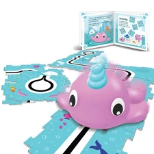 Dipper The Narwhal Coding Pet Interactive Educational Toy For Kids Stem Fun