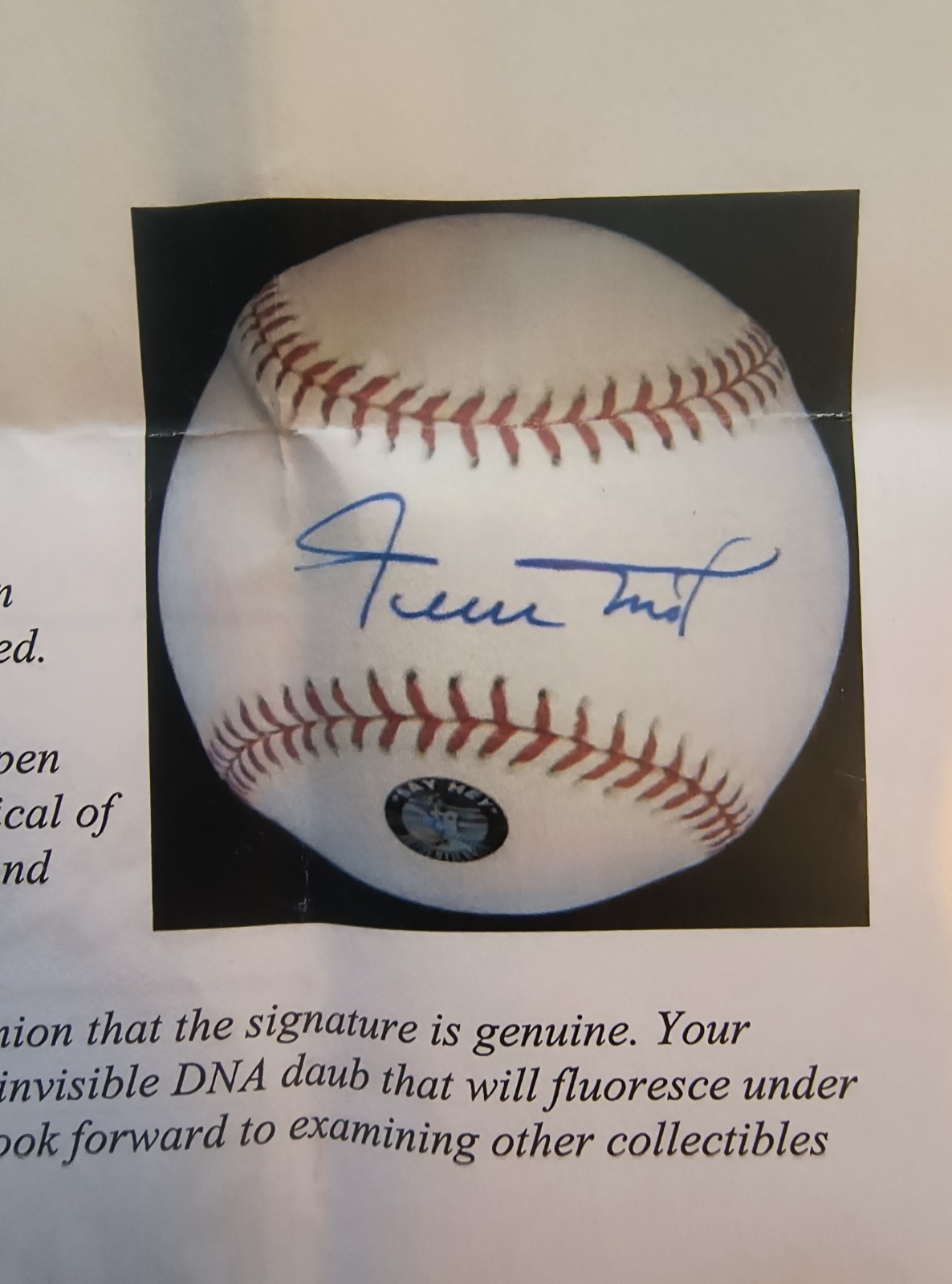 PSA DNA Willie Mays Autographed Baseball SSB - Sweet Spot Mint + 9.5 view 4