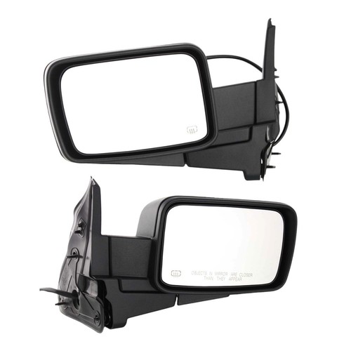 Kool Vue Pair Of Power Mirrors – Paintable Manual Fold – Fits 2010-2014 Honda Insight (Set Of 2)