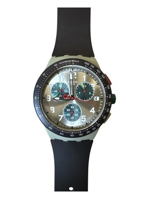 Swatch Watch OBSIDIAN INK SUST402 2024 Standard Gents Swiss Made Quartz NOS