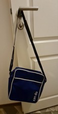 Umhängetasche Unisex Blau Weiss