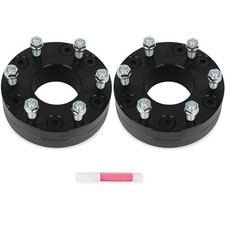 2pcs 5 Lug Wheel Spacers 2in 51mm 5x5 to 6x5.5 for Jeep GMC Dodge Chevy